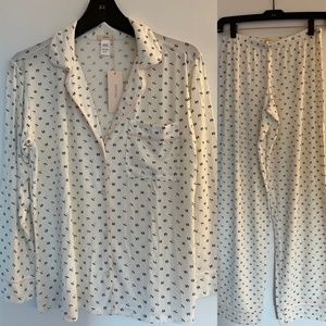 Eberjey long-sleeve pajama set (women's)